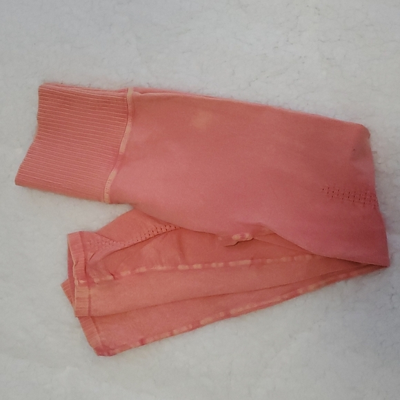 *pls read* Free People Good Karma Leggings light pink/salmon - Picture 5 of 16